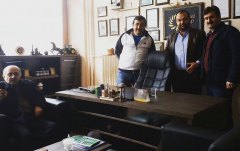 Artvinli Hemşerilerimizden ALKAN GRUP Yönetiminden Nizamettin Alkan bey ile Eski Artvin Gençlik Spor İl Müdürü Arif abimin ziyareti bizleri memnun etti.