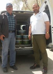 Kiran harmanı Köyü Muhtarı Kırmızı Et üreticiler Birliği Başkanı Mehmet Abi SECAN FORTE Yİ TERCİH etti 