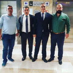 Tarım Bakanlığı Özel Kalem Müdürlüğünden Ali Abim ile Çevre Bakanlığı Çed Genel mdr Yönetim Dairesi Baskani Mustafa beye ziyaret